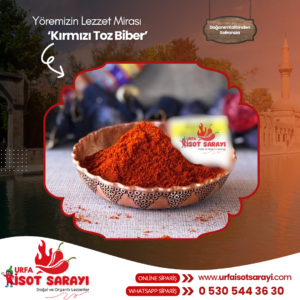 Şanlıurfa Organik Kırmızı Toz Biber 1 kg