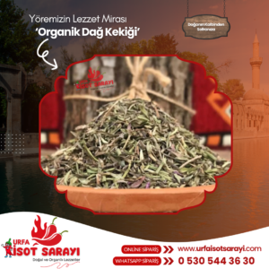Şanlıurfa Organik Dağ Kekiği 1 Kg