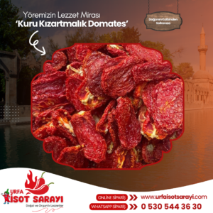 Şanlıurfa Organik El Ve Ev Yapımı Kuru Kızartmalık Domates 50 Adet