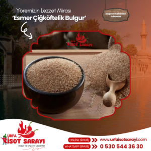 Şanlıurfa Organik Esmer Çiğköftelik Bulgur 1 Kg