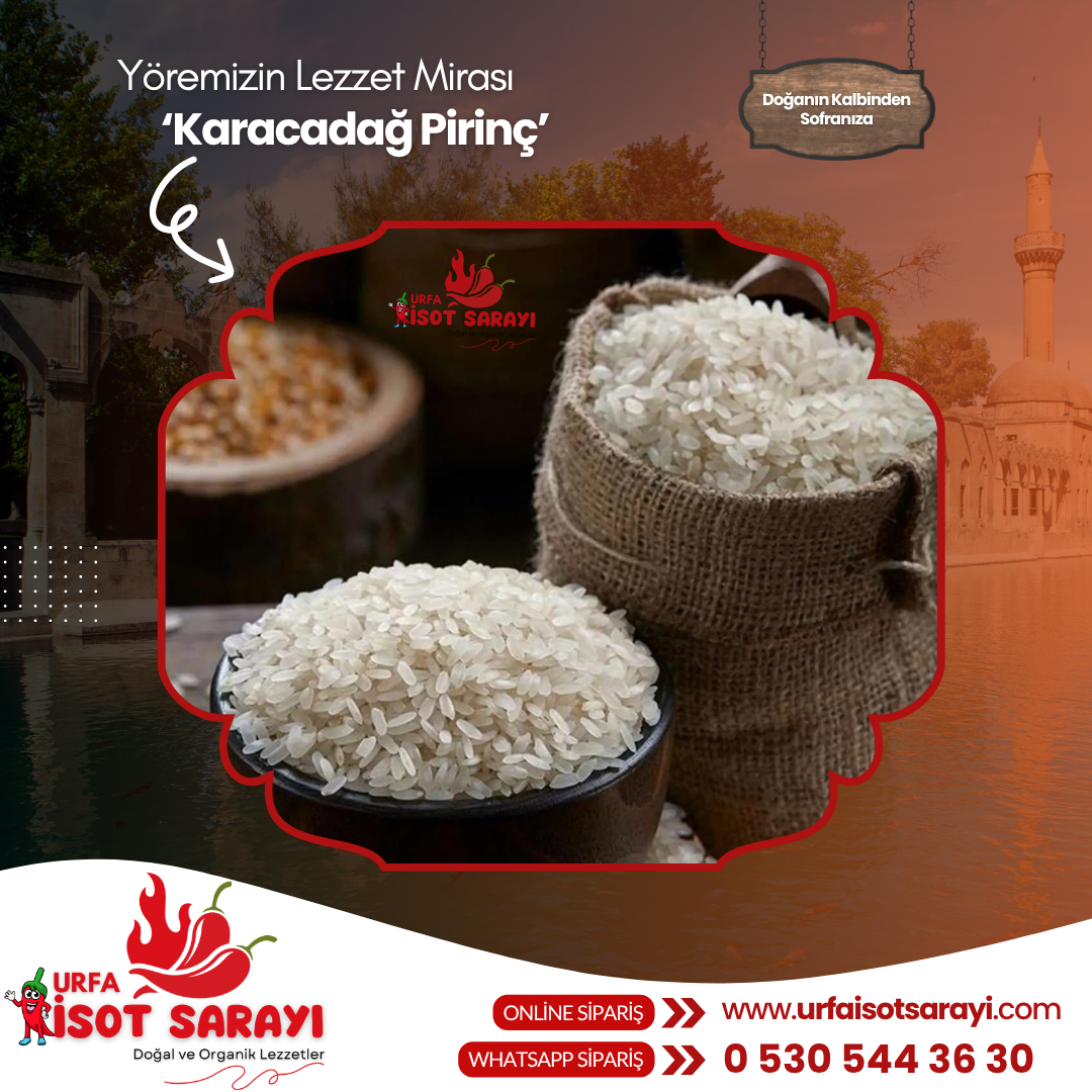 Şanlıurfa Organik Karacadağ Pirinci
