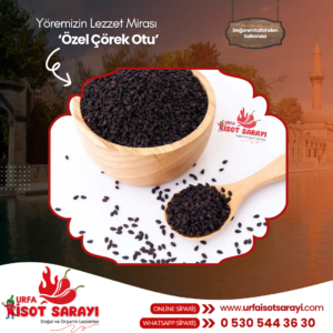 Şanlıurfa Organik Poğaça Kurabiye Tarifinize Özel Çörek Otu 1 Kg