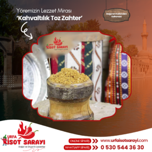Şanlıurfa Organik Kahvaltılık Toz Zahter 500 Gr