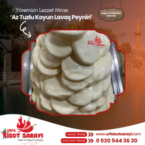 Şanlıurfa Organik El Ve Ev Yapımı Az Tuzlu Koyun Lavaş Peyniri 1 Kg