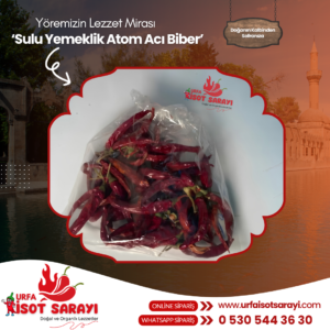 Sulu Yemeklik Atom Acı Biber (50 ADET)