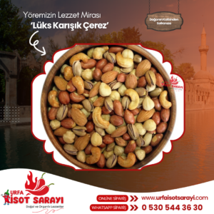Lüks Karışık Çerez (badem Fındık Fıstık Kaju) 1 Kg