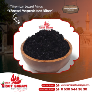 Şanlıurfa Yöresel Yaprak İsot Biber 250 gr