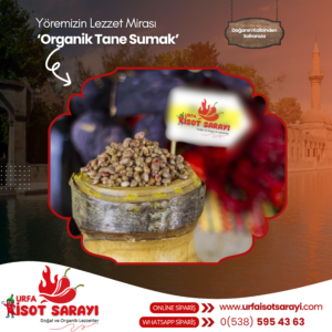 Şanlıurfa Organik Tane Sumak 1 Kg