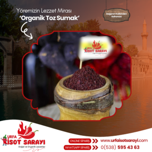 Şanlıurfa Organik Toz Sumak 1 Kg